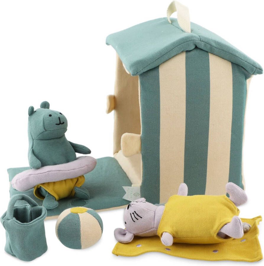 Trixie Baby Puppet World L Beach Poppenmeubel en Pop