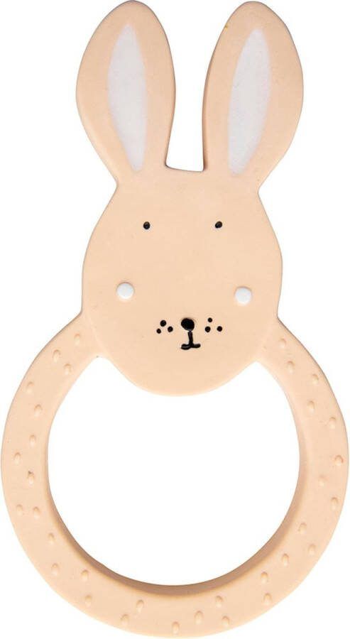 Trixie Bijt- En Badring Mrs. Rabbit Junior 12 Cm Rubber Roze