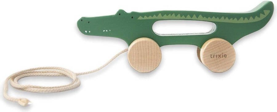 Trixie Baby Trixie Houten trekspeeltje Mr. Crocodile