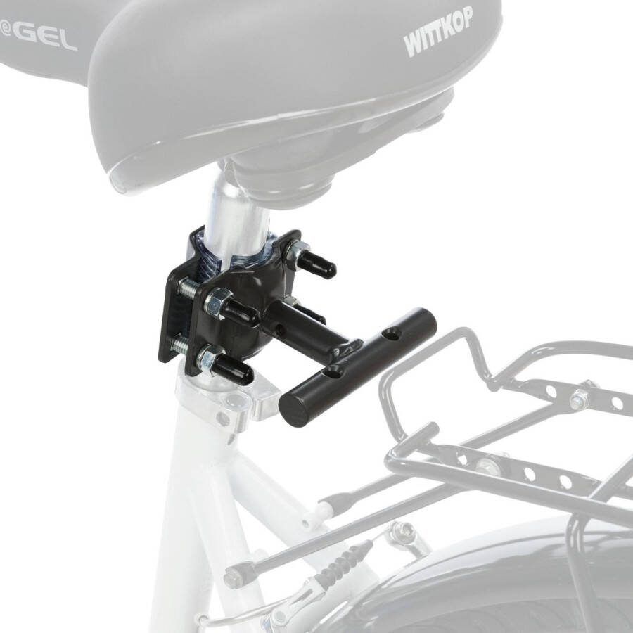 Trixie Beugel voor zadelpen voor biker-set #12860 T-vorm S–M Grijs