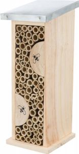 Trixie bijenhotel hout 14x11x30 cm