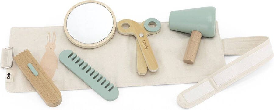 Trixie Houten Kappersset Educatief speelgoed Houten speelgoed Pretend play