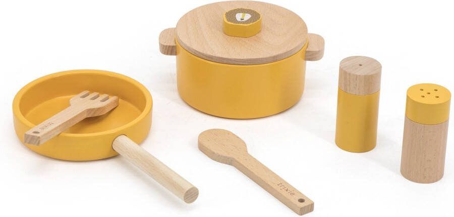 Trixie Houten Kookset Houten speelgoed Mr Lion