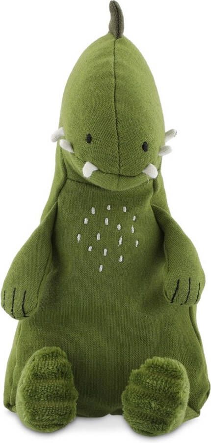 Trixie Knuffel Klein Mr. Dino Zachte knuffels Dieren knuffels Eerste knuffel Dino Groen