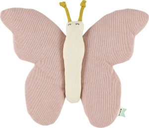 Trixie Vlinder roze knuffel 35 cm