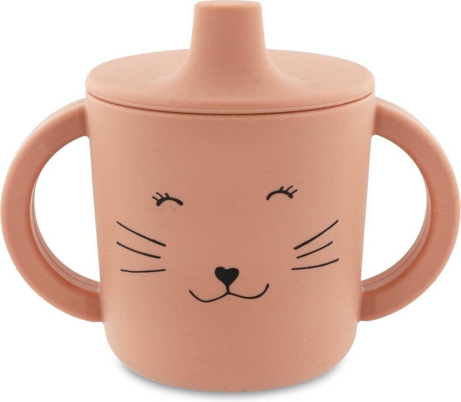Trixie Silicone Sippy Drinkbeker Mrs. Cat