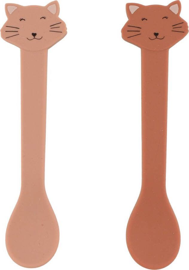 Trixie Silicone spoon 2-pack Mrs. Cat
