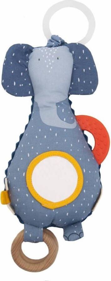 Trixie Speelknuffel Mrs. Elephant 29 Cm Katoen polyester Blauw