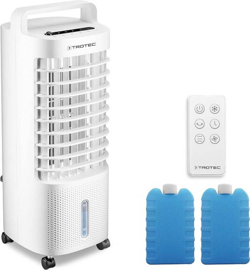 Tro-tec Luxe 3-in-1 Mini Airco – Mobiele Airco zonder Afvoer – Multifunctioneel – Luchtontvochtiger – voor Slaapkamer & Kantoor – Met Afstandsbediening