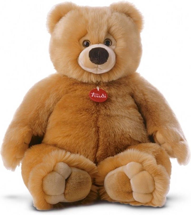Trudi Classic Teddybeer Ettore (XL-25611) Pluche knuffel Ca. 57 cm (Maat XL) Geschikt voor jongens en meisjes Bruin