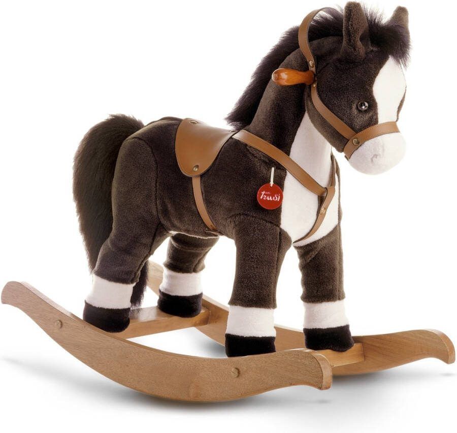 Trudi Hobbelpaard 58 cm (maat jumbo) Pluche Geschikt voor jongens en meisjes Vanaf 10 maanden Bruin