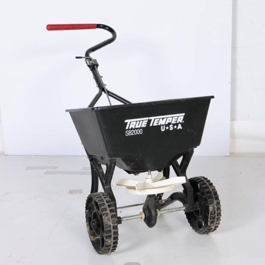 True temper Meststofstrooier Zoutstrooier Zaaimachine Broadcast Spreader SB2000