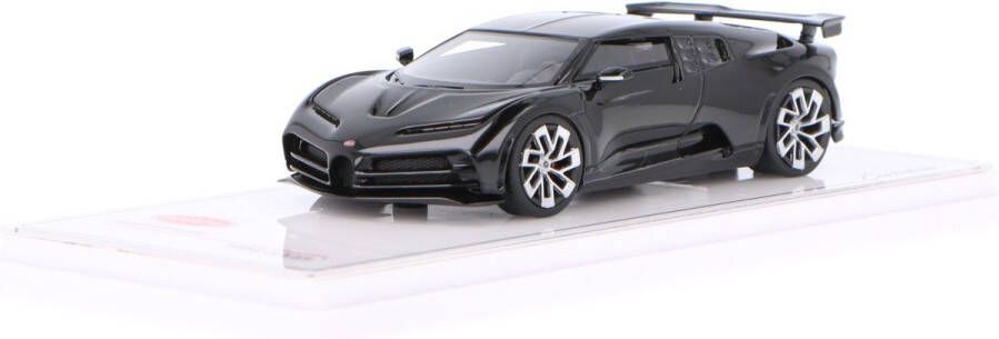 TrueScale Miniatures Het 1:43 Diecast-model van de Bugatti Centodieci in zwart. De fabrikant van het schaalmodel is . Dit model is alleen online verkrijgbaar