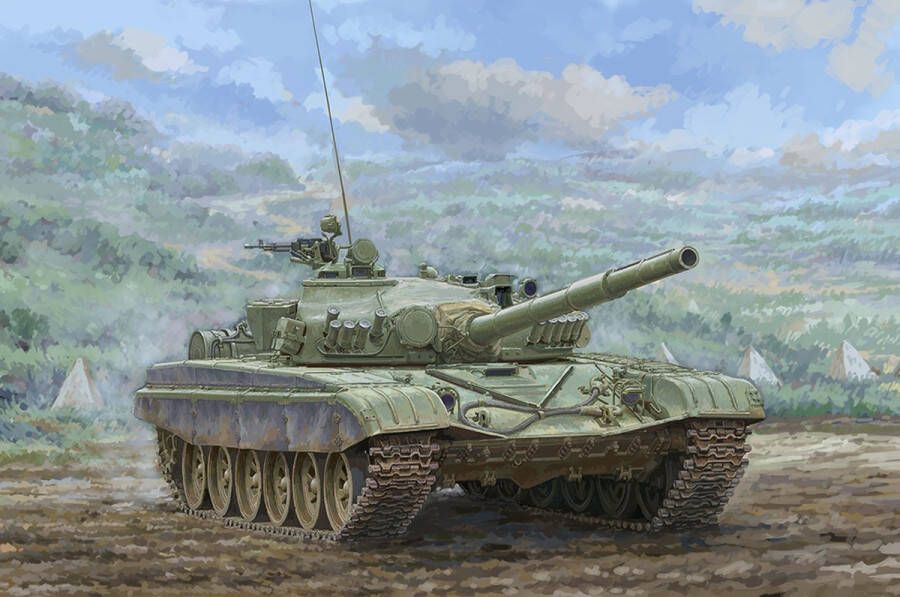 Trumpeter 1:35 09604 T-72M1 Tank Plastic Modelbouwpakket