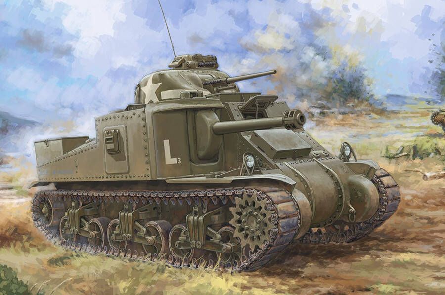 Trumpeter 1:35 I Love Kit 63519 M3A5 Medium Tank Plastic Modelbouwpakket