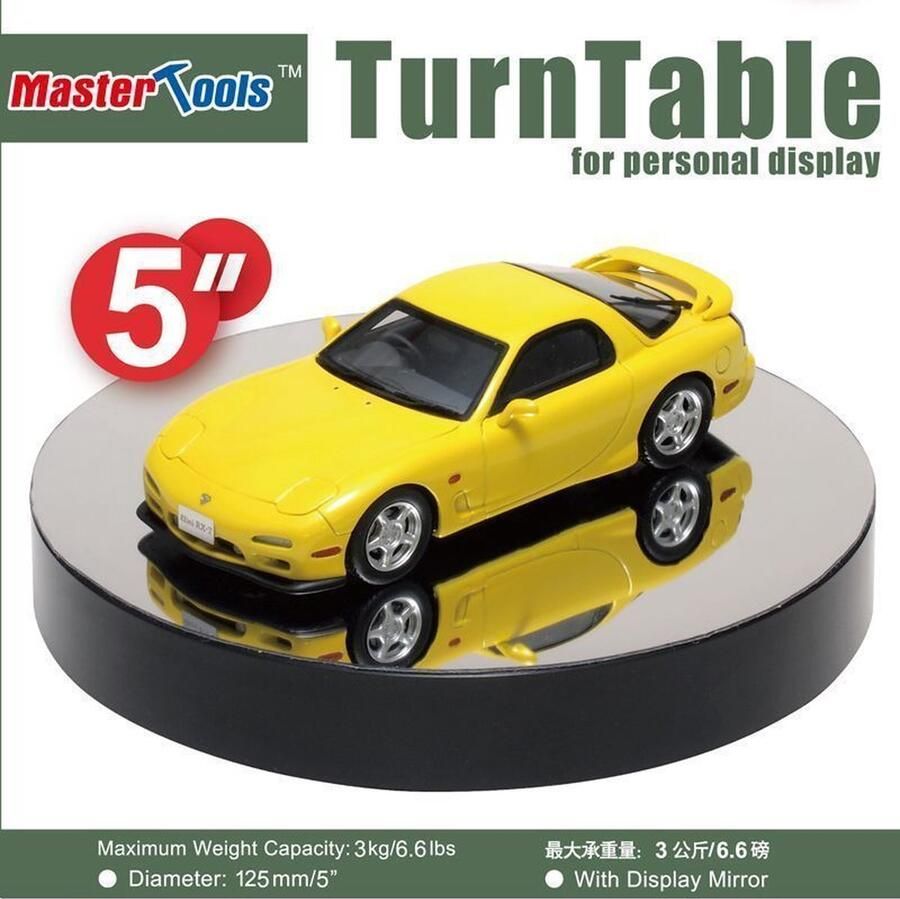 Trumpeter Draaitafel Display 125mm
