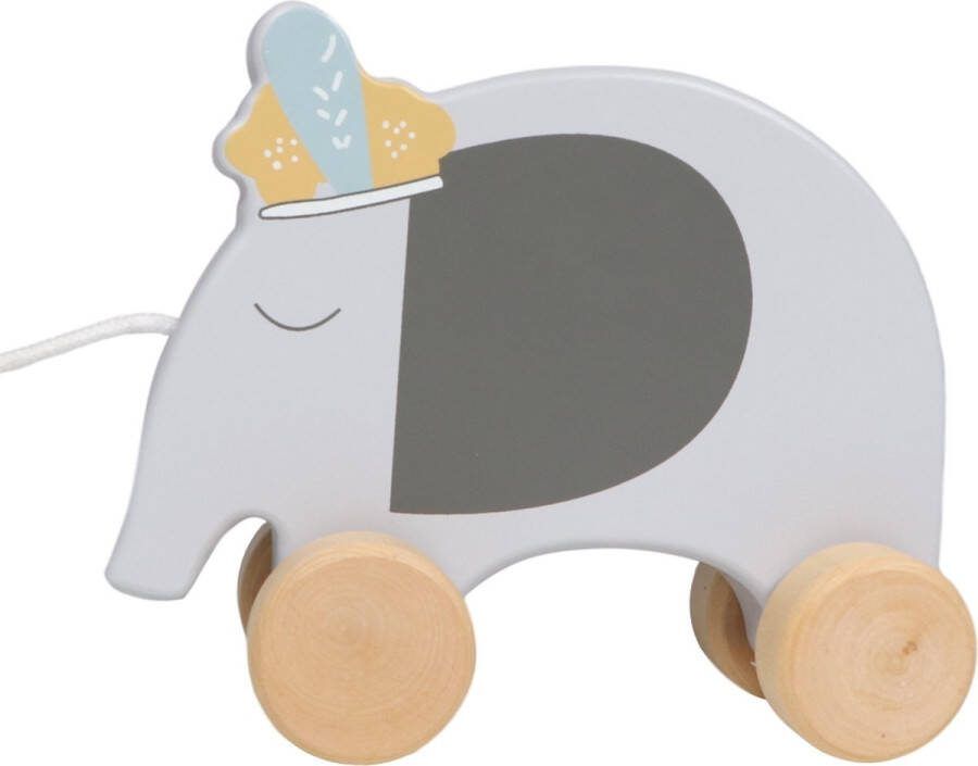 Tryco Houten Olifant Trekfiguur TR-303023