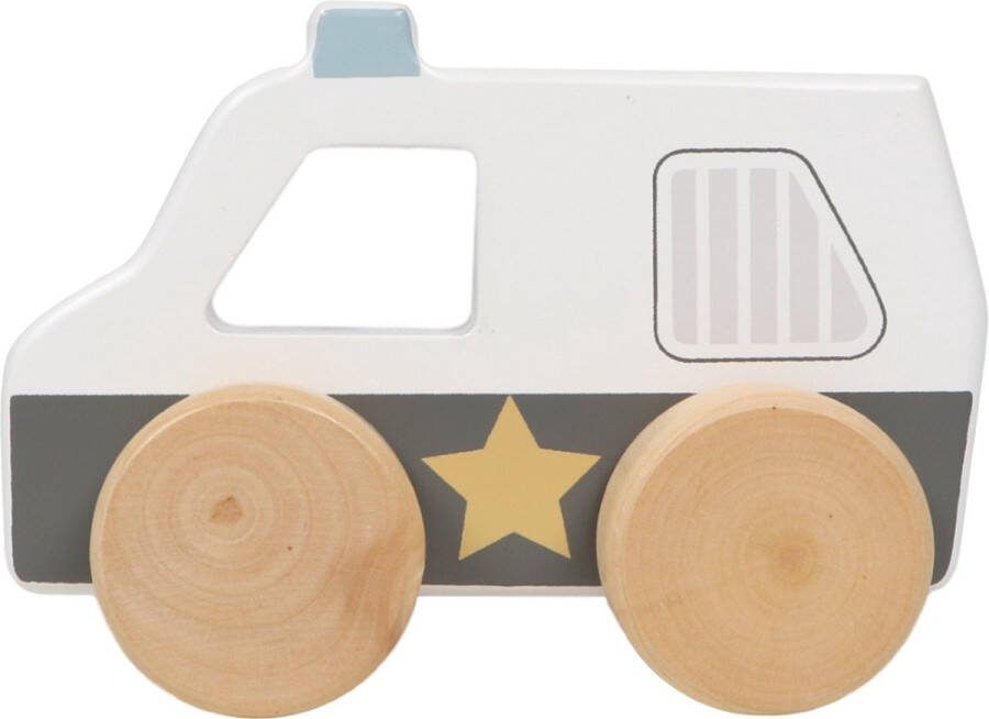 Tryco Houten Politie Speelgoed Auto TR-303020