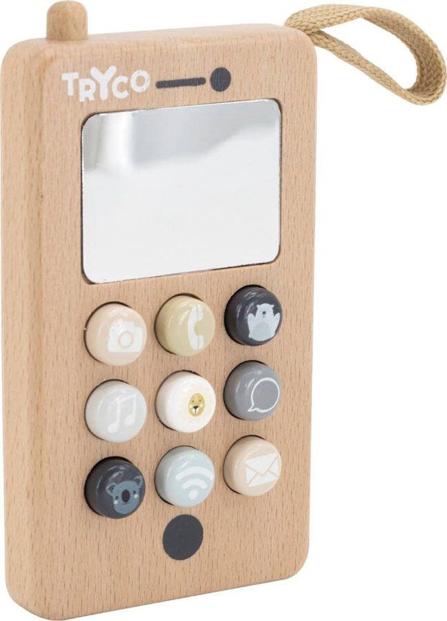 Tryco Houten Speelgoed Telefoon TR-920328