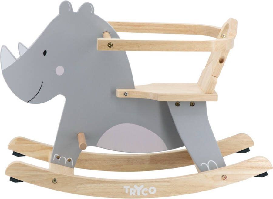 Tryco Neushoorn Houten Hobbeldier TR-353010
