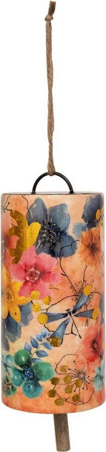 TS Collection Windgong Sparkle spring 10x23 Metaal & Epoxy Exclusieve woonitems voor binnen Handgemaakt Unieke print Designed by Lammie
