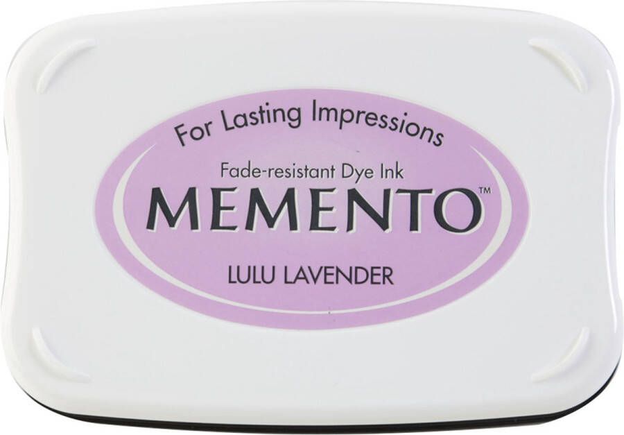 Tsukineko ME-000-504 Memento stempelinkt stempelkussen groot Lulu Lavender lila paars