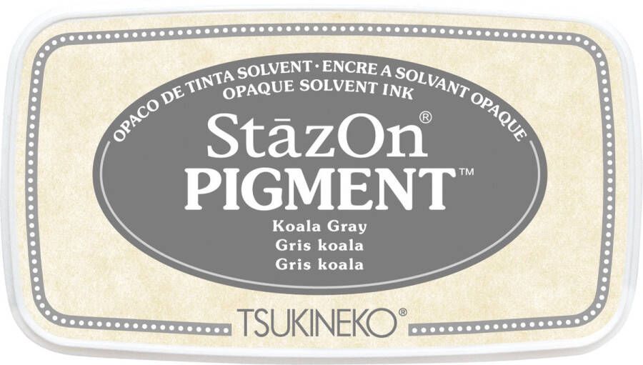 Tsukineko Stazon Pigment Stempelkussen Koala Gray s