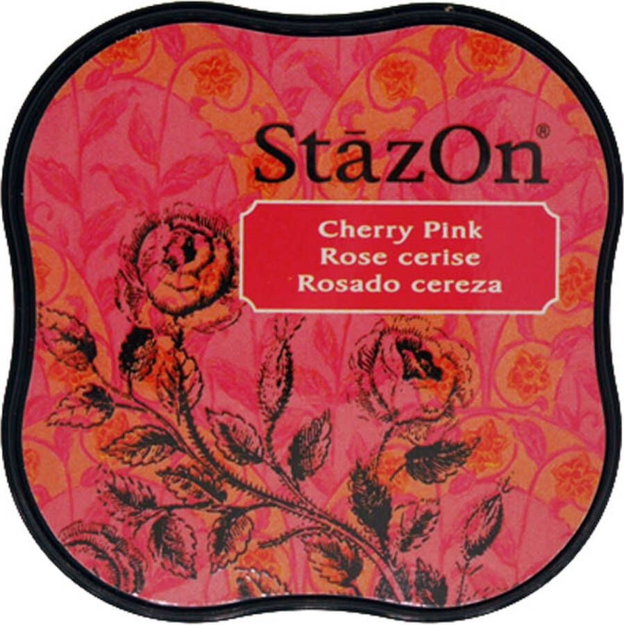 Tsukineko SZ-MID-81 StazOn midi Cherry Pink roze rood