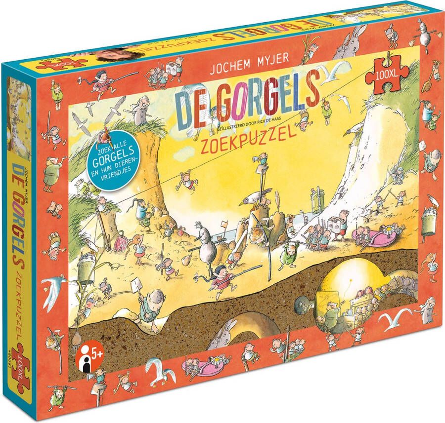 Tucker's Fun Factory Tucker&apos;s Fun Factory Gorgels Zoekpuzzel (100 XXL)