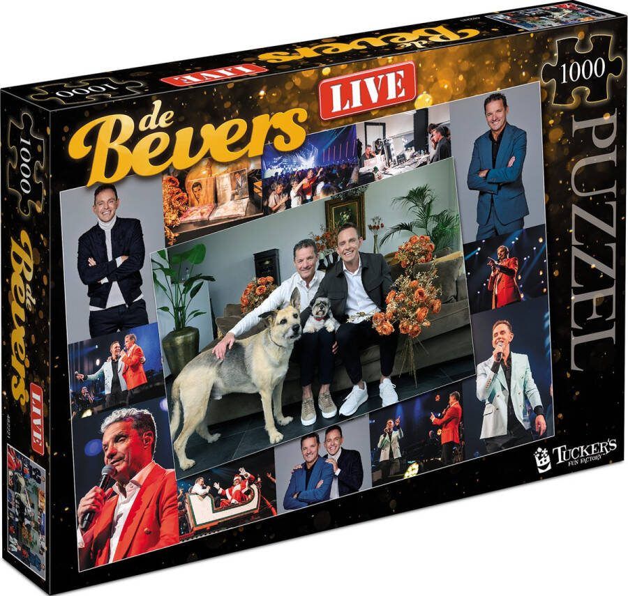 Tucker's Fun Factory Legpuzzel De Bevers (1000)