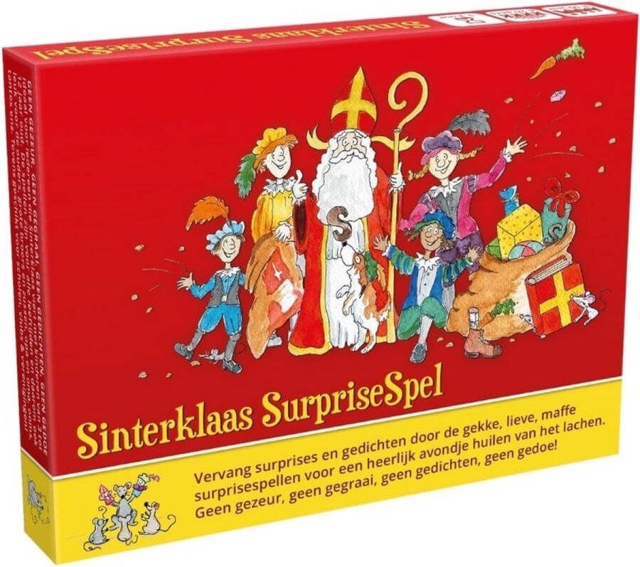 Tucker's Fun Factory Sinterklaas Surprisespel pakjesavond partygame voor de hele familie 3+