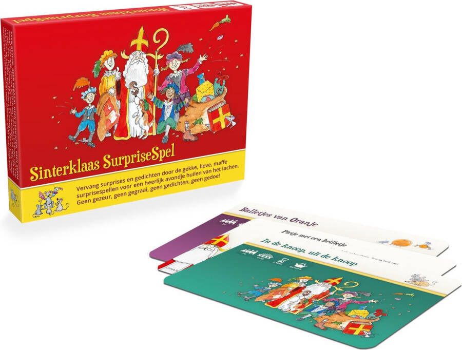 Tucker's Fun Factory Sinterklaas Surprisespel pakjesavond partygame voor de hele familie 3+