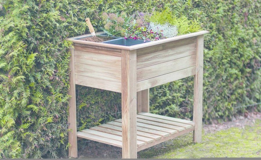 Express Moestuintafel met 6 vakken 85 x 60 x 82 cm