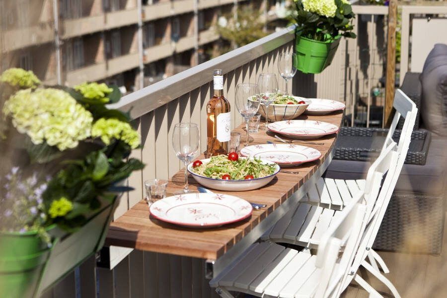 Tuinenmeubels.nl Balkontafel 135 cm