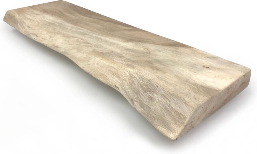 Tuinexpress.nl Suar plank 100 x 20 cm boomstam plank Boomstam Suar hout Suar Boomstam wandplank