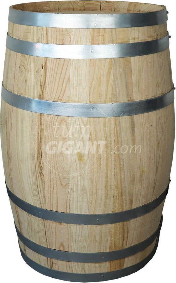 Tuingigant Regenton kastanjehout eikenhout Dichte ton 60-300 liter 150 liter