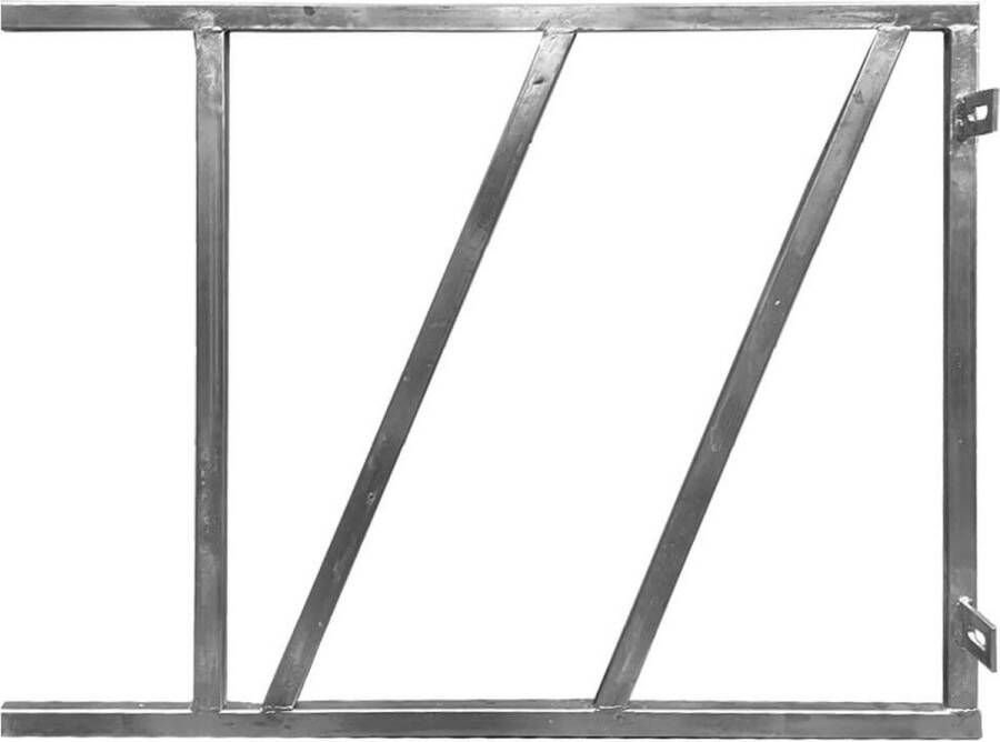 Tuingigant Schutting poortframe 80 cm verstelbaar Lage poort 100 cm
