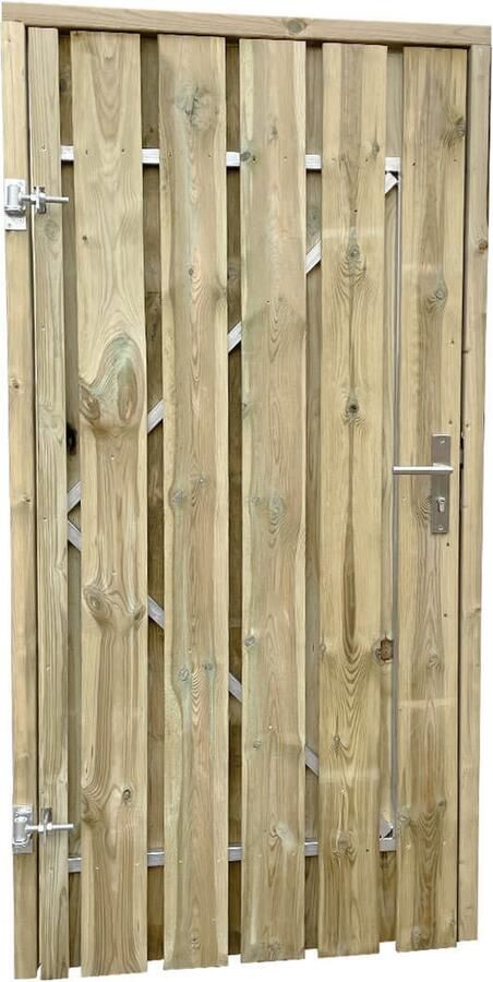 Tuingigant Vence Schutting tuinpoort compleet Grenen 120 cm