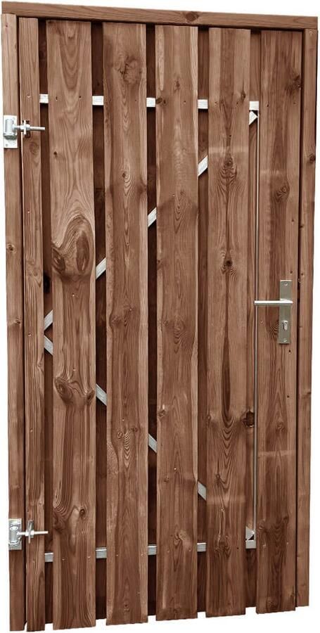 Tuingigant Vence Schutting tuinpoort compleet Nobifix 195 cm (hoge poort) 100 cm