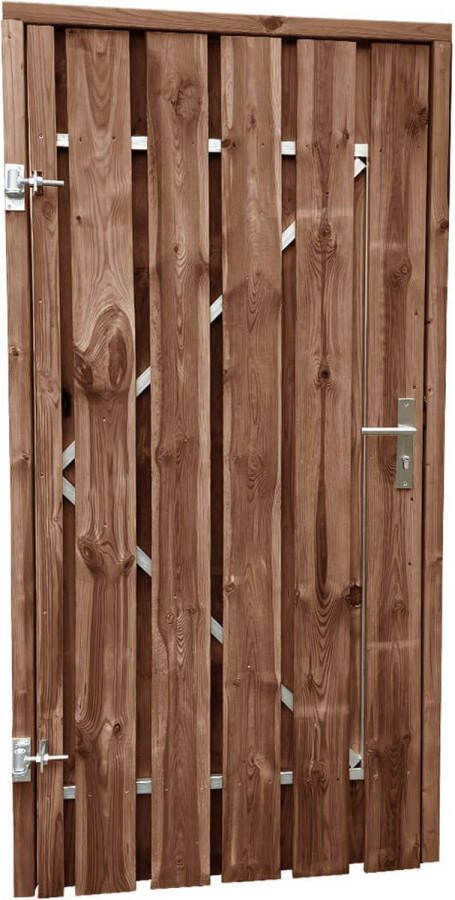 Tuingigant Vence Schutting tuinpoort compleet Nobifix 195 cm (hoge poort) 140 cm