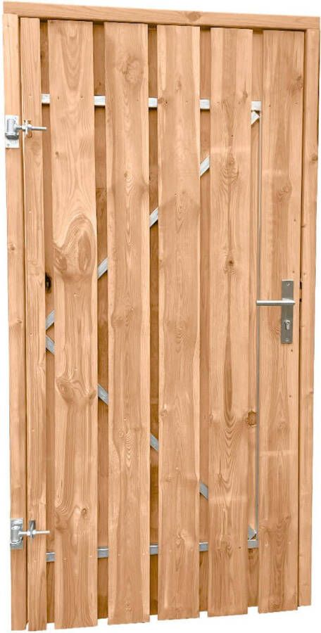 Tuingigant Vence Schutting tuinpoort compleet Red Class Wood 100 cm