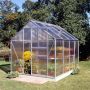 Halls Popular 86 Tuinkas Zilver 257x193x196 cm Polycarbonaat - Thumbnail 1