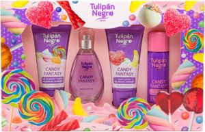 Tulipan Negro Tulipa!n Negro Candy Fantasy Eau De Toilette Spray 50ml Set 4 Pieces 2019