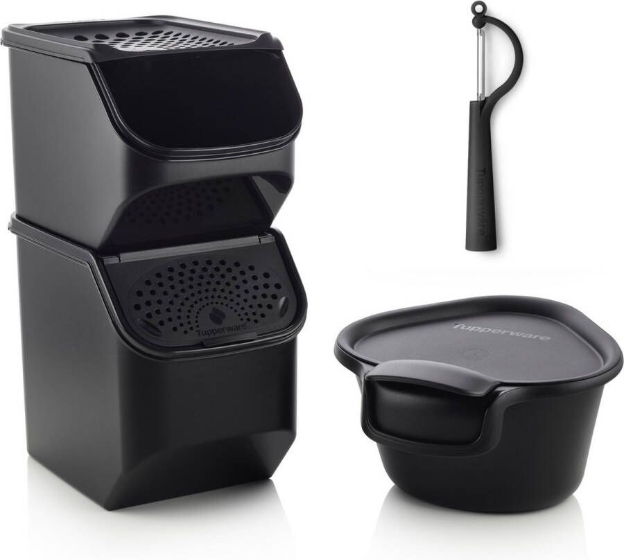 Tupperware aardappel ajuin uien set