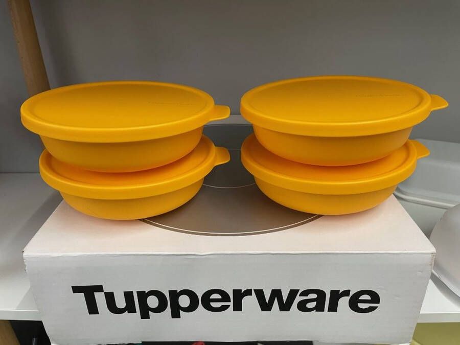 Tupperware aloha kommenset van 4