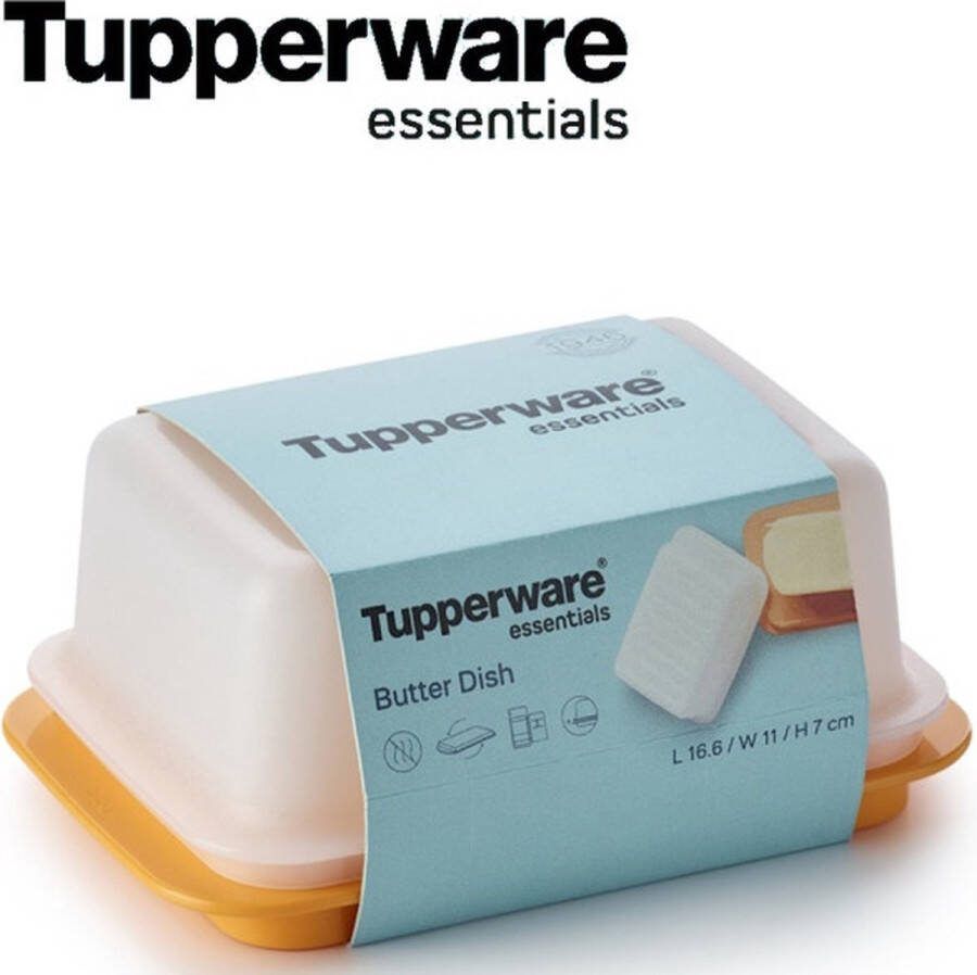 Tupperware Botervloot Oranje zalm