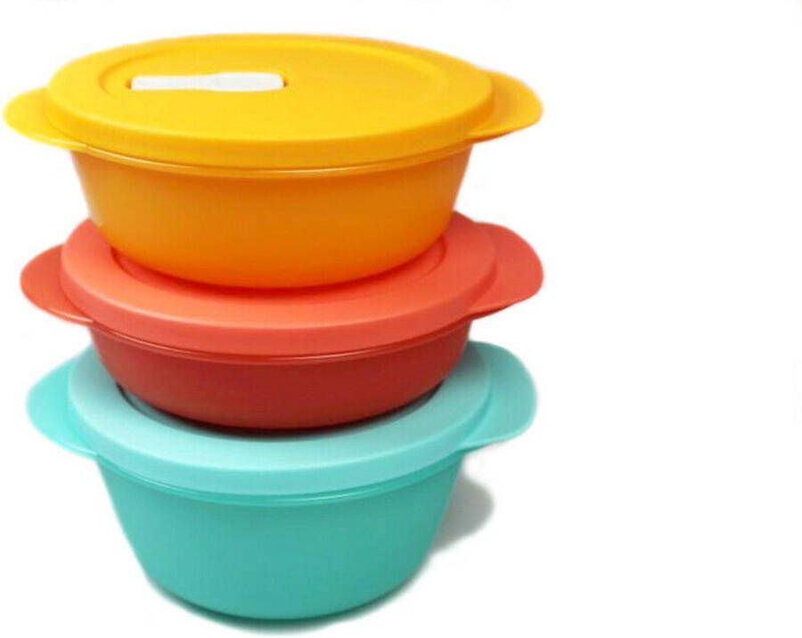 Tupperware Crystalwave set klein (3)