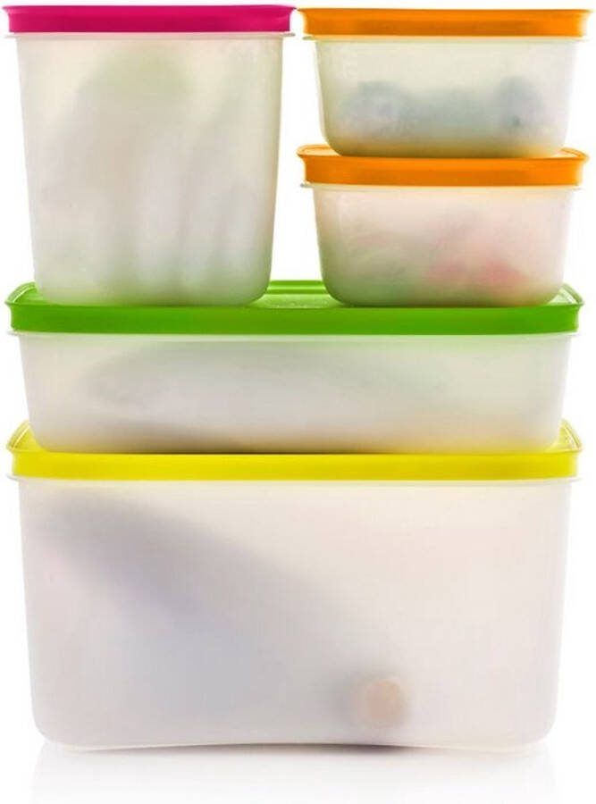 Tupperware Diepvriesset ( 5 delig )