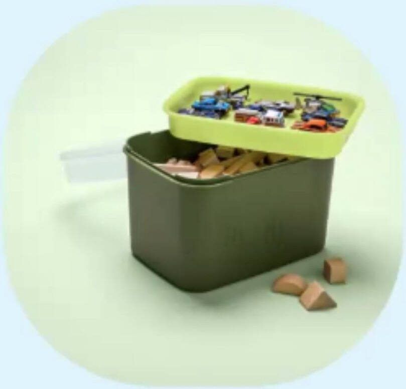 Tupperware Harmoniekistje met plateau
