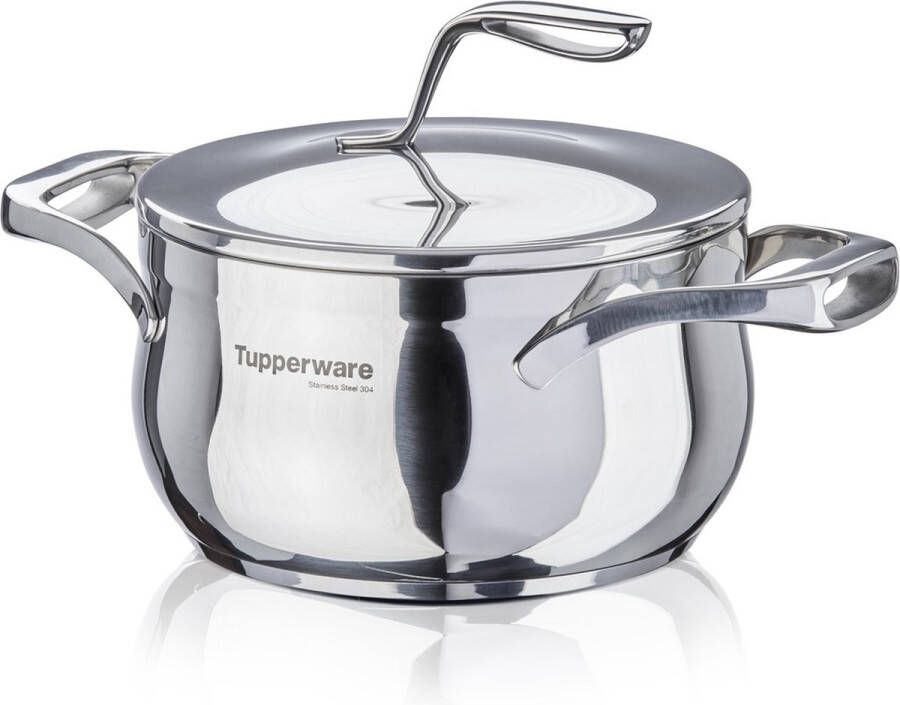 Tupperware Mastro Cookware 5 l Kookpan Premium Pan 24 cm RVS Chef Series